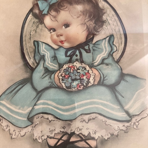 1944 framed print sitting pretty by Herbert Dubler - Picture 3 of 9